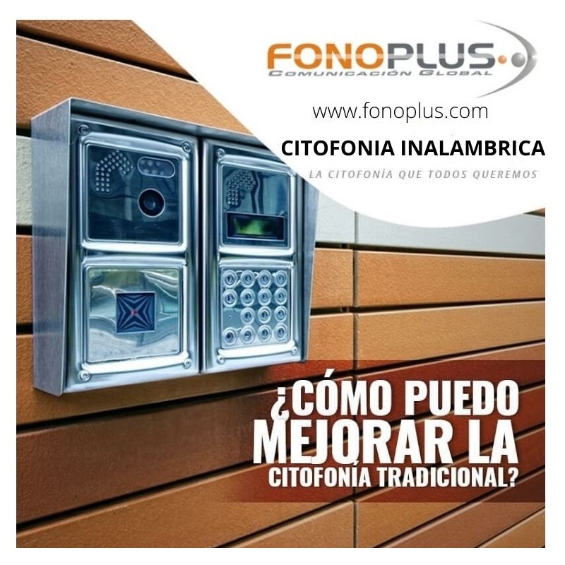 Citofonia Inalámbrica/IP para Condominios O Apartamentos