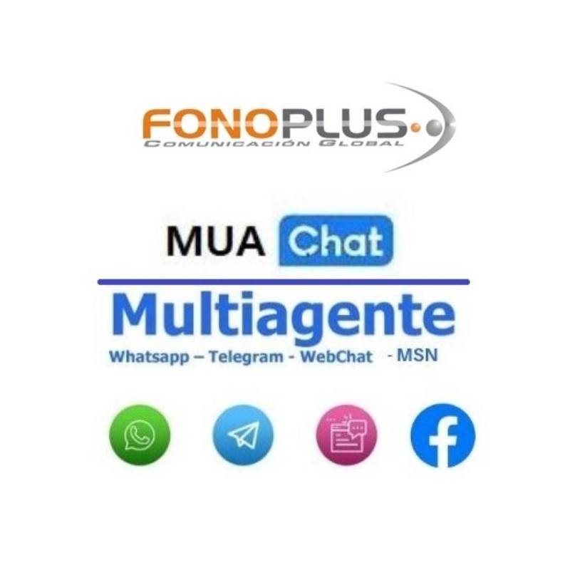 Multiagente Omnicanal para Whatsapp, Webchat, Telegram y Messenger