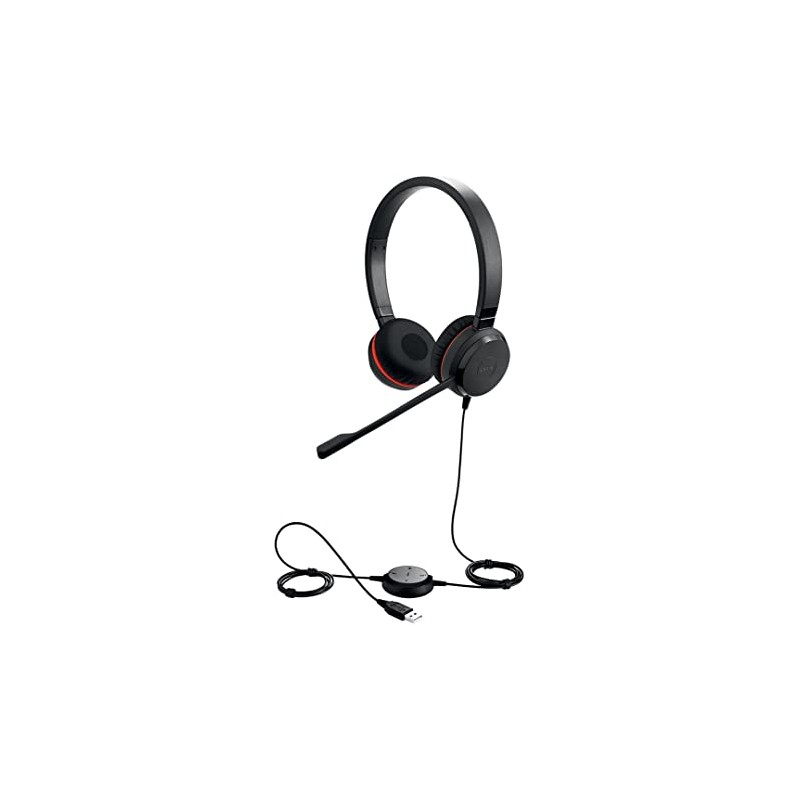 Diadema USB Evolve 30 II Duo Jabra Completo